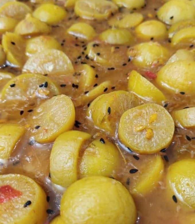 لیمو ترش تازه مناسب تهیه ترشی و چاشنی
